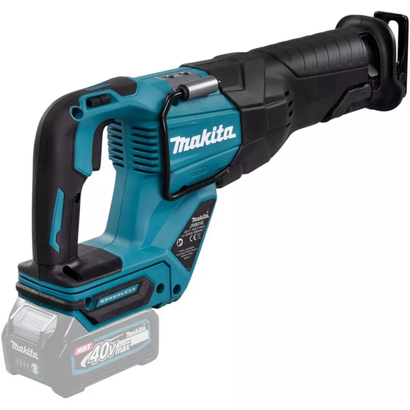 Serra sabre com bateria JR001GZ XGT, 40 volts, azul/preto, sem bateria e carregador