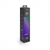 Tapete de rato gaming SAVIO Super Speed L Prism Edition — 700×300×3 mm, roxo, bordas costuradas, base antiderrapante