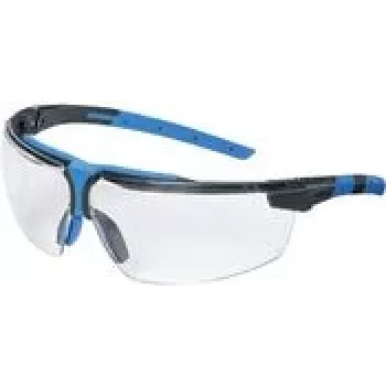 Óculos de proteção Uvex i-3 AR 9190 839 preto azul transparente policarbonato