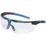 Óculos de proteção Uvex i-3 AR 9190 839 preto azul transparente policarbonato