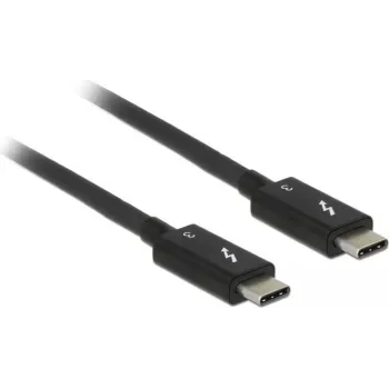 Cabo USB DeLOCK 84846 USB 3.2 Gen 2 1,5 m USB-C preto
