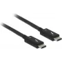 Cabo USB DeLOCK 84846 USB 3.2 Gen 2 1,5 m USB-C preto