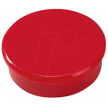 Íman para quadro Dahle 95538 vermelho 38 mm x 38 mm x 13,5 mm pack de 10