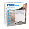 Aquecedor convector elétrico portátil de parede N'OVEEN 1000W com termostato CH3350
