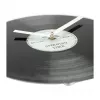Relógio de parede NeXtime 5163 Little Spinning Time, Ø20 cm, preto