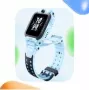 Smartwatch imoo Z7 1,3 polegadas TFT 240×240 px ecrã tátil 4G Wi‑Fi GPS, 740 mAh, caixa azul