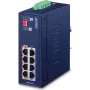 PLANET IPOE-470 hub injetor PoE++ 802.3bt Gigabit industrial IP30 de 4 portas
