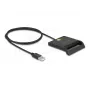 Leitor de cartões inteligentes DeLOCK 91724 USB Type-A preto