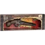 Pistola de pirata de metal brinquedo Pulio modelo 15541/0 com design realista
