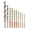Conjunto de brocas para metal DeWalt DT20620-QZ 10 peças HEX 1/4