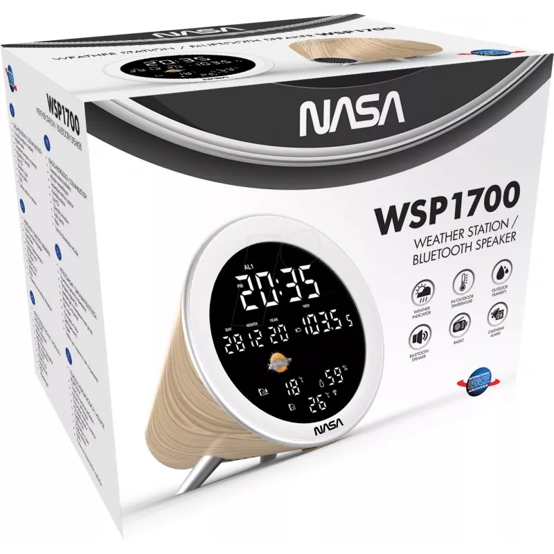 Estação meteorológica/coluna BT Nasa WSP1700 madeira Ship