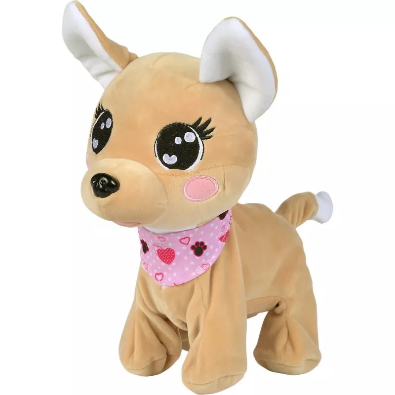 ChiChi LOVE Baby Boo, peluche bege/rosa, 30 cm