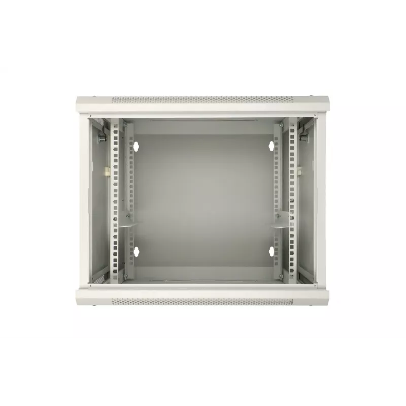 Armário rack Extralink 9U 600x600 AZH cinzento montagem em parede, basculante