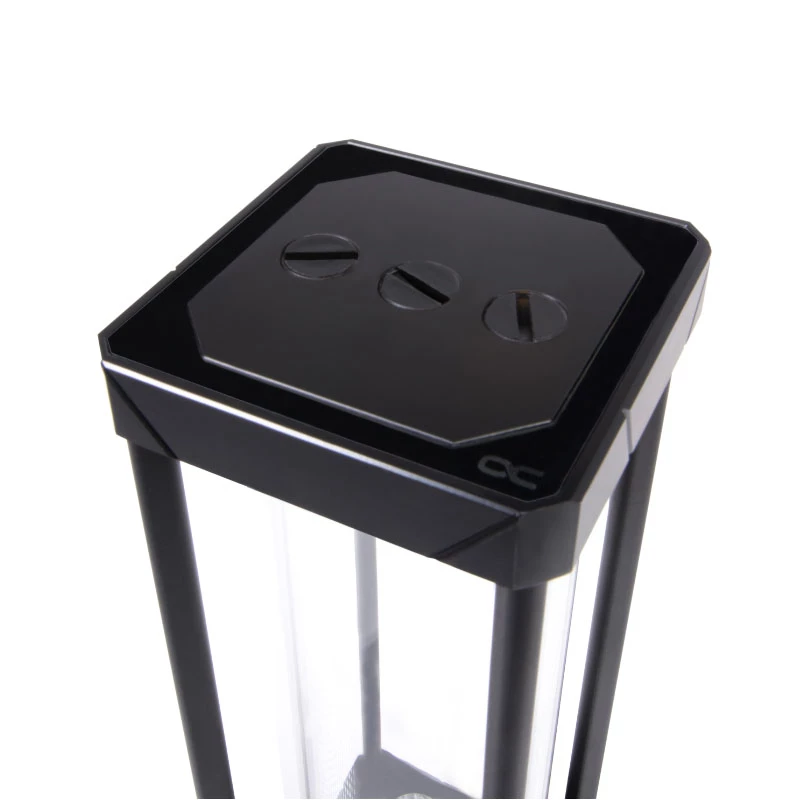 Alphacool Eisbecher Aurora D5 250 mm reservatório com bomba VPP Apex D5, acetal/vidro (13326)