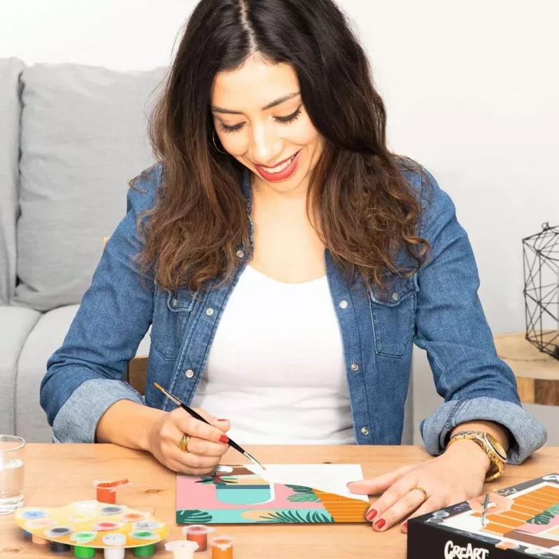 Conjunto de pintura Ravensburger CreArt Holiday Mode – conjunto criativo para pintar (modelo 25524)
