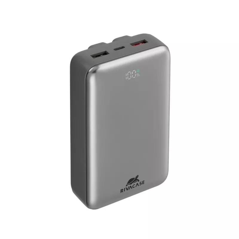 Powerbank Rivacase VA2612 – carregador USB portátil de 20000 mAh com várias portas USB