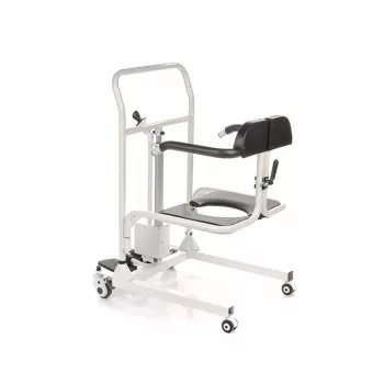 Cadeira de banho MDH BMW02 — cadeira sanitária leve e dobrável para adultos, estrutura portátil