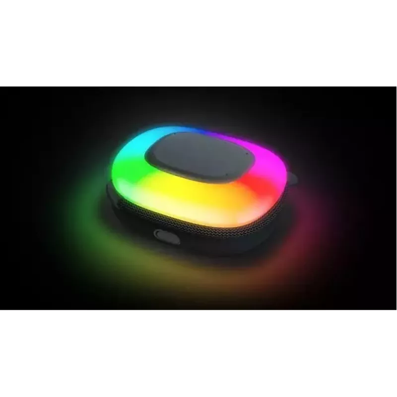 Altifalante Bluetooth Philips TAS2307BK/00 com luzes integradas, reprodução de áudio sem fios