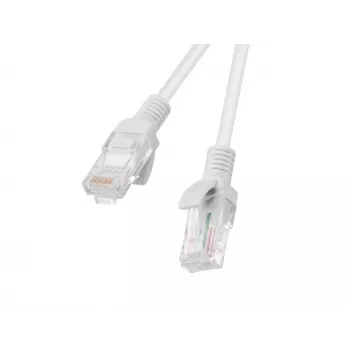 Cabo de rede LANBERG Cat6 RJ-45 para RJ-45, cobre trançado, U/UTP, 1,5 m, branco