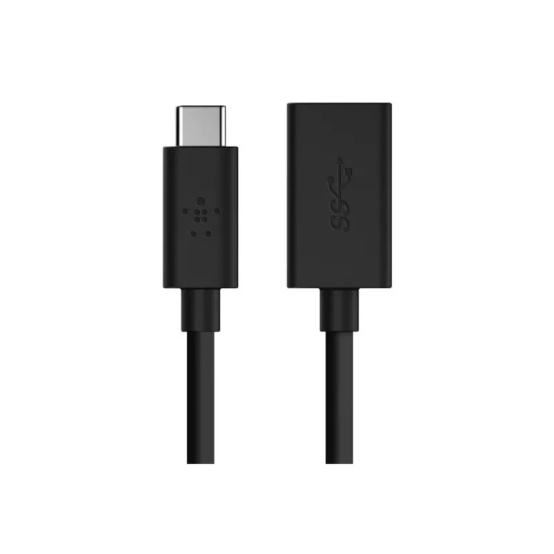 Belkin adaptador USB 3.0 de USB-C para USB-A, 5 Gbps, preto