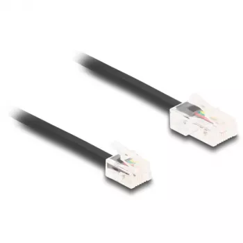 Cabo de rede DeLOCK 88035 RJ45 para RJ11 1m preto