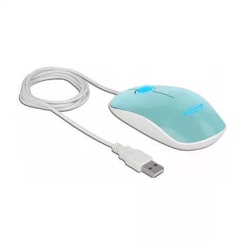 Rato DeLOCK 12538 USB Type-A ótico ambidestro