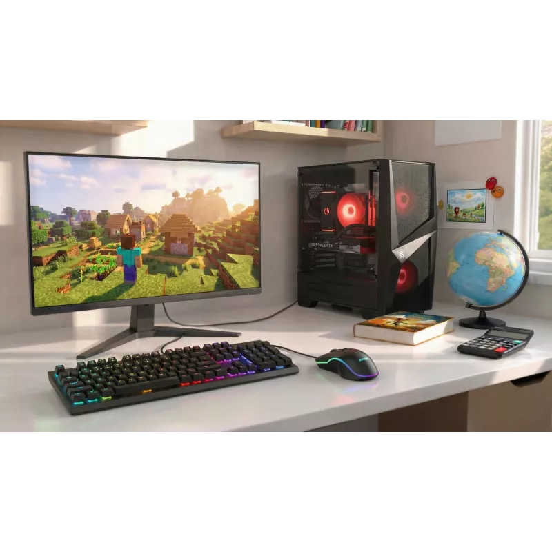 Rato gaming com fios aquecido ActiveJet AMY-W390 — ambidestro, ótico 2000 DPI, USB Type-A, 4 botões, preto