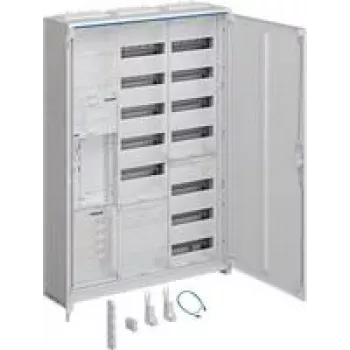Armário completo Hager ZB33SEF157 1ZP/RES/VF-5 1100x800x205mm
