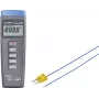 VOLTCRAFT K101 + TP 202 Termómetro -200 a +1370 °C sonda tipo K