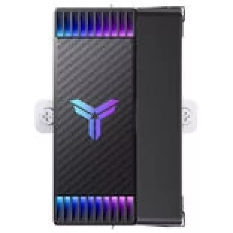Dissipador de CPU Jonsbo CR-1000MAX 120mm RGB preto — ventoinha de 120 mm, iluminação RGB, acabamento preto