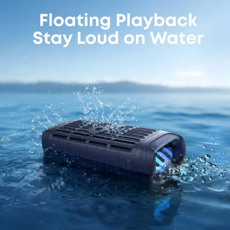 Altifalante Bluetooth portátil Anker Soundcore Boom 3i – 50 W, à prova de água, com bateria