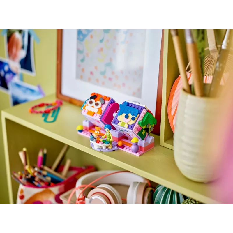 Brinquedo de construção LEGO Disney Pixar Divertida-Mente 2 conjunto de dados de emoções 43248