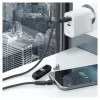 Cabo USB RealPower MagneticCharge3 1m USB A preto