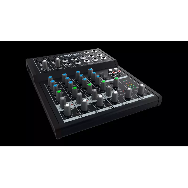 Mackie Mix8 mesa de mistura de 8 canais, 20–30000 Hz, preta