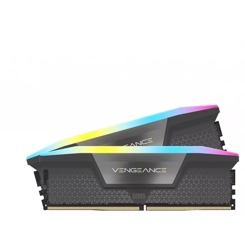 Kit de memória CORSAIR VENGEANCE RGB DDR5 32GB (2x16GB) 6000 MT/s CL38
