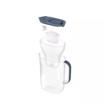 Jarra de filtragem de água BRITA Style Essential 2,4 L grafite — jarra com cartucho MAXTRA, Smart Light, capacidade filtrada 1,4 L