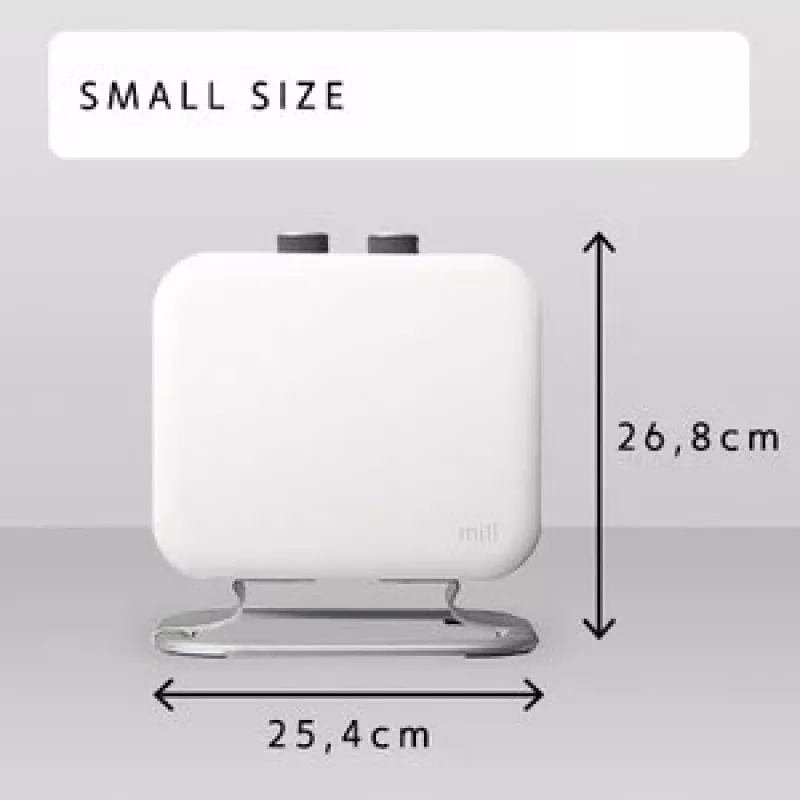 Mill | Aquecedor | CUS1800MECWA | Termoventilador | 1800 W | Número de níveis de potência 2 | Adequado para divisões até 10-30 m² | branco