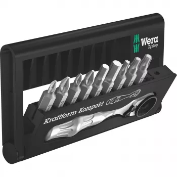 Conjunto de bits para chave de fendas Wera 05073645001 9 unid.