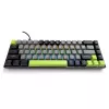 Teclado mecânico MEDIA-TECH MT1260 Red Core MX60, fator de forma 60%, interruptores CHERRY MX Red, iluminação RGB, USB, verde