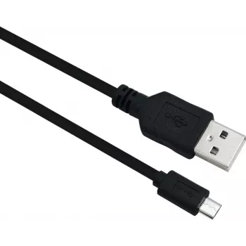 Cabo USB 2.0 helos 288319 — ficha A para ficha Micro-B, 3,0 m, preto