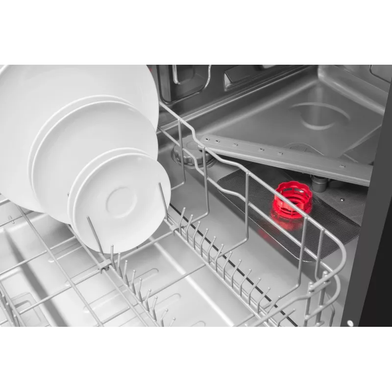 Máquina de lavar loiça de instalação livre AMICA MV 637 DCB — 14 conjuntos, tamanho grande 60 cm, motor inverter, 7 programas, 44 dB