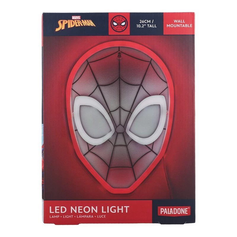 Luz néon LED de parede Paladone Spiderman
