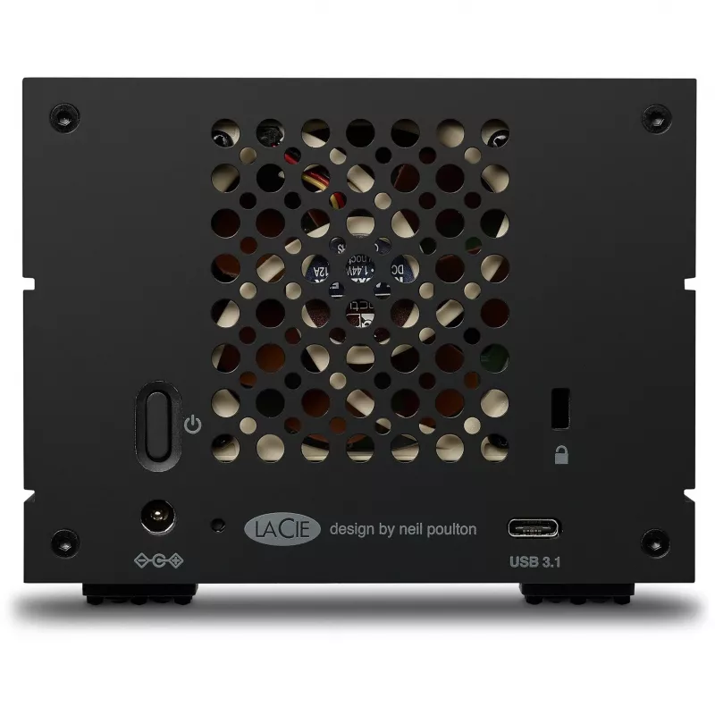 Conjunto RAID de discos rígidos para desktop SEAGATE LaCie 2big Raid USB‑C 40TB — 2 compartimentos, HDD, USB‑C