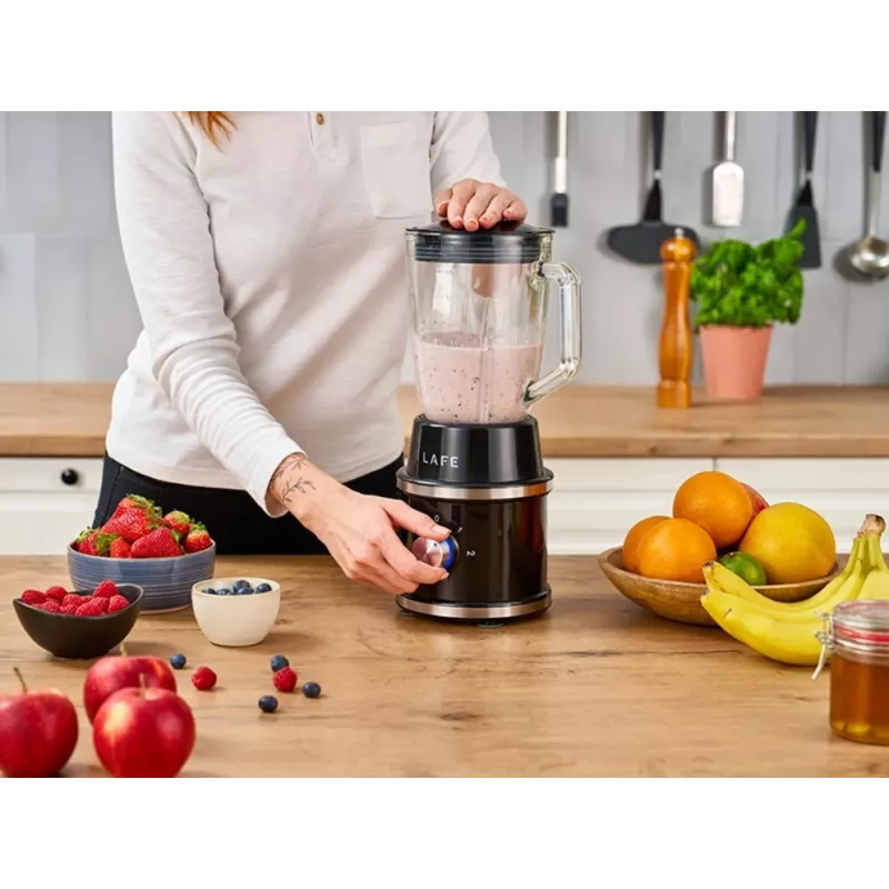 LAFE Batedeira TITANIUMPOWER 1300 W 1,5 L preta