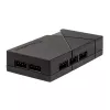 SilverStone SST-LSB01 hub LED RGB com 2 fitas LED, preto