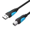 Cabo de impressora Vention VAS-A16-B1000 preto