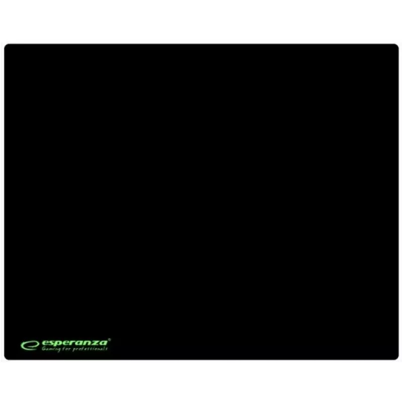 Tapete de rato gaming ESPERANZA EGP102K — borracha, 300×240 mm, 3 mm de espessura, antiderrapante, preto