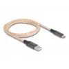 Cabo USB 2.0 DeLOCK Type-A para USB Type-C RGB 1m