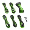 Cabo de alimentação interno CableMod CM-PCAB-BKIT-NKKLG-3PK-R preto verde