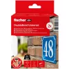 GOW Fita de montagem multipack, 2 rolos, fita adesiva transparente, 3 m x 19 mm